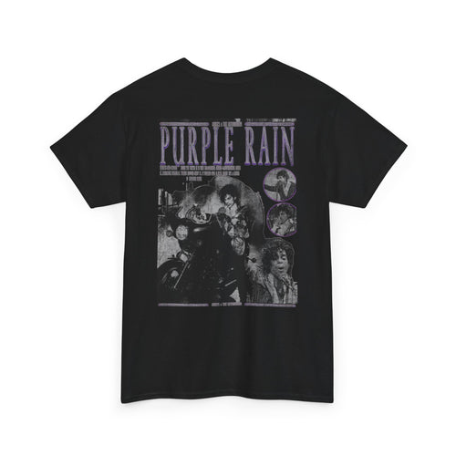 Purple Rain Graphic Tee — Vintage Prince Tribute T-Shirt