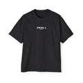 Men's Oversized Tee — Minimal 'PWRLA' Logo Streetwear T-Shirt